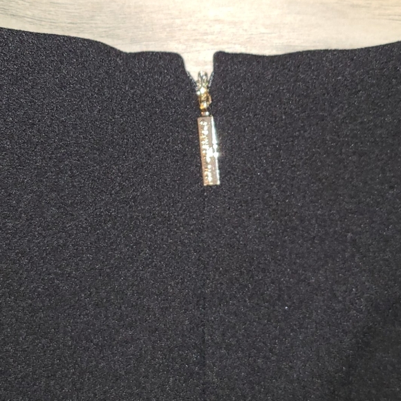 Karl Lagerfeld Paris black midi dress with ruffle - Picture 5 of 7